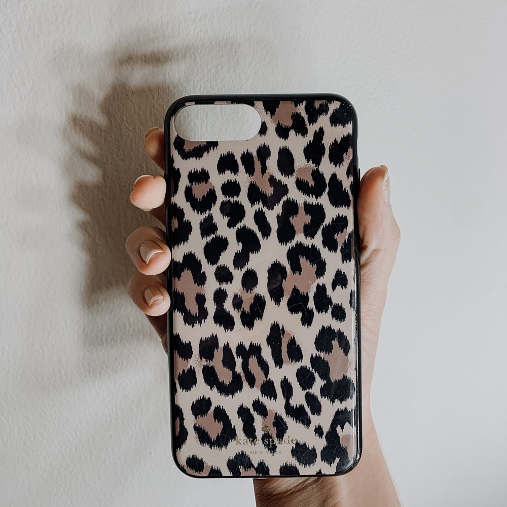 Kate Spade iPhone 7 Plus Case Cheetah Print